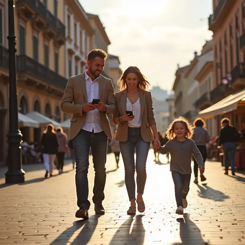 Modern office workspace