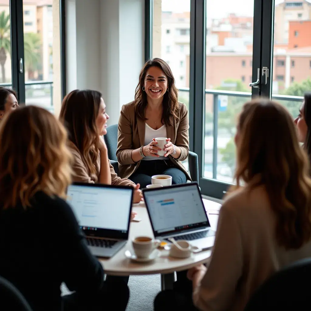 Professional team collaboration